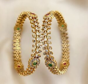 AD Stone Bangles — Size 2.8