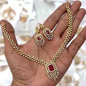ad stone necklace rs.950