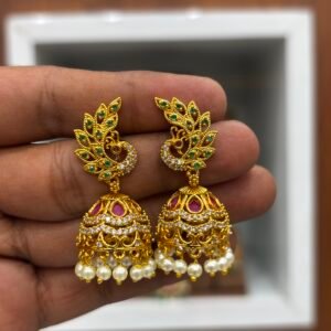 ad stone peacock jumka rs. 400