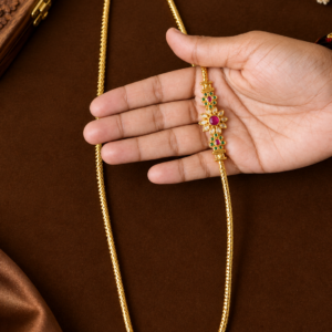 floral mugappu chain rs.750