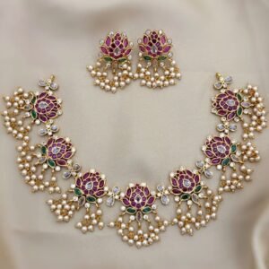 floral type necklace rs.1100