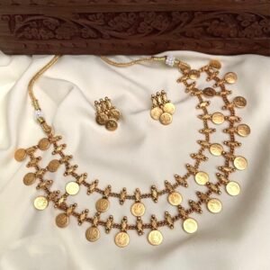 kerala style coin necklase rs.680