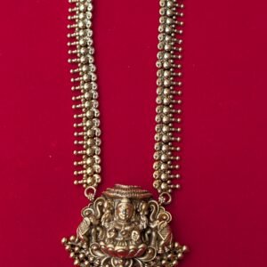 mullai poo laxmi necklace rs.500