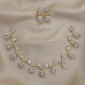 snall ad stone necklace rs.550