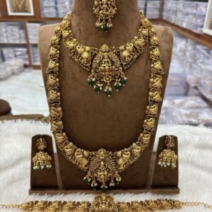 temple combo with green hangings rs.2000