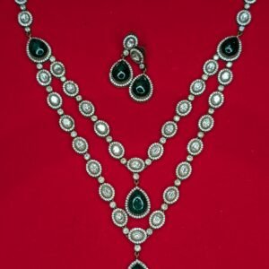 two lined polki jewel rs.3500