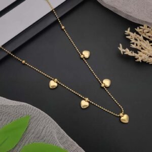 heart chain pendant rs.350