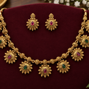 antique sun necklace rs.499 (offer 299)