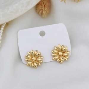 floral stud earrings rs.300